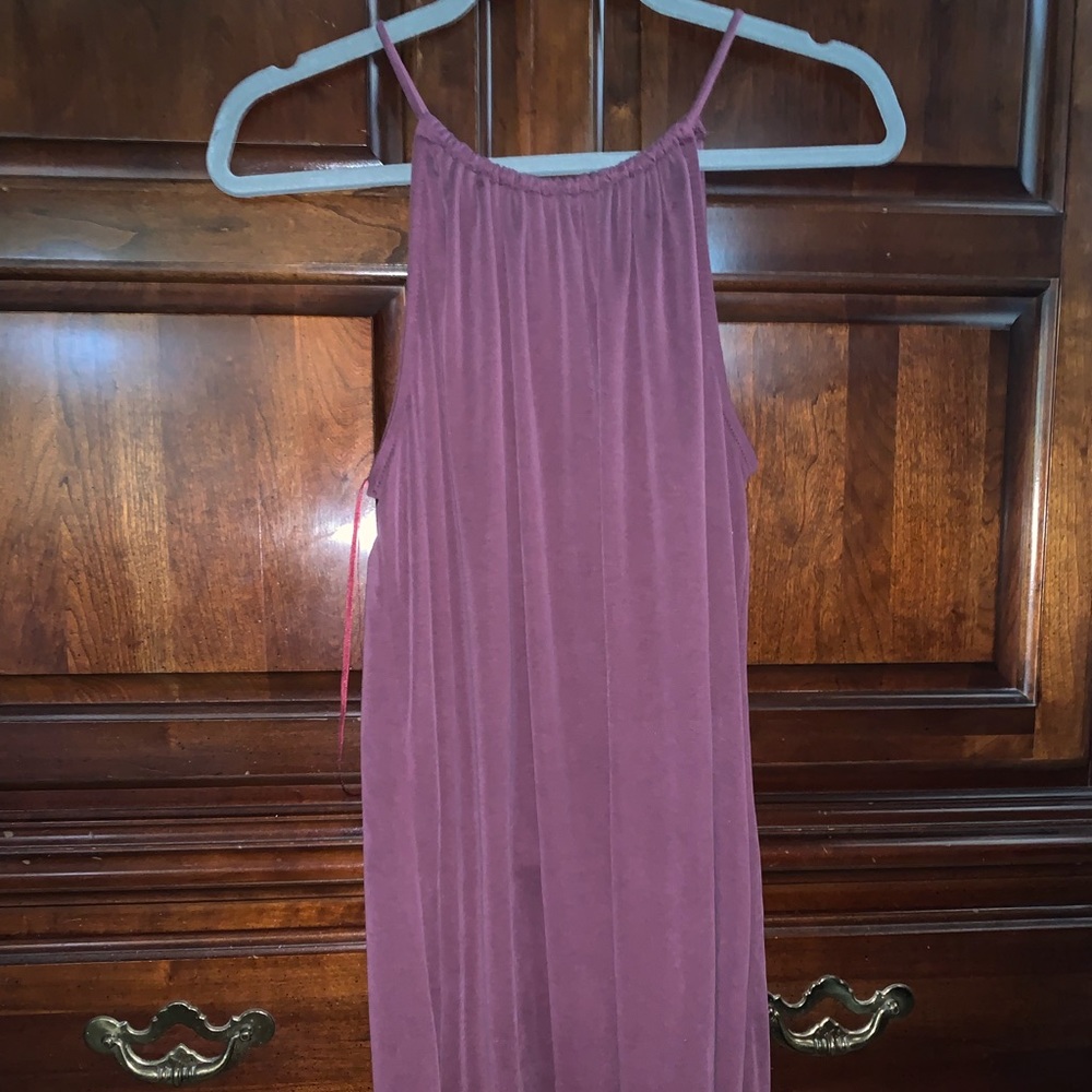 Purple dress